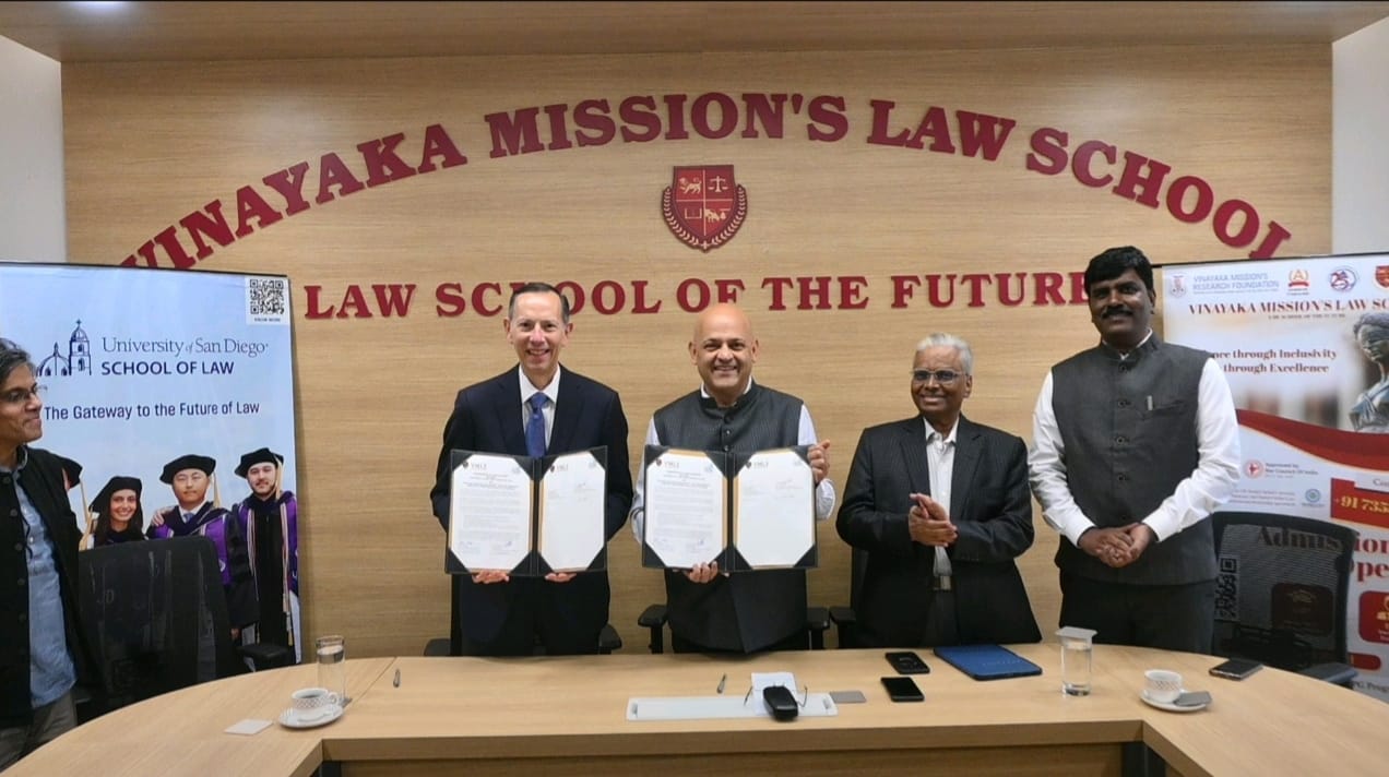 VMLS Signs International MoU with University of San Diego